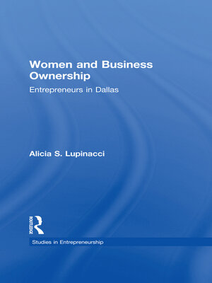 cover image of Women and Business Ownership